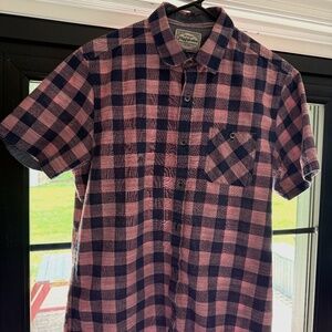 Flag and Anthem Short Sleeve Button Up